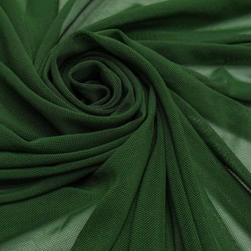 Tecido tule de malha verde oliva