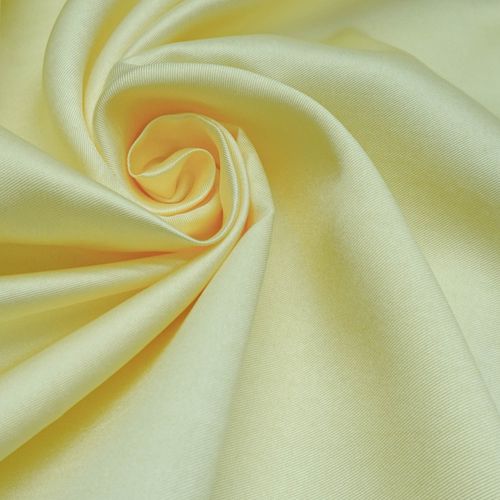 Tecido zibeline diagonal amarelo manteiga