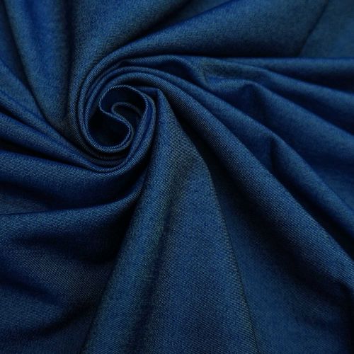 Tecido chambray azul jeans