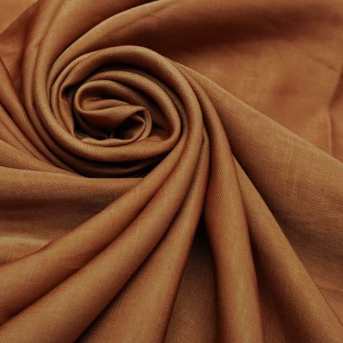 Tecido viscose mista marrom claro
