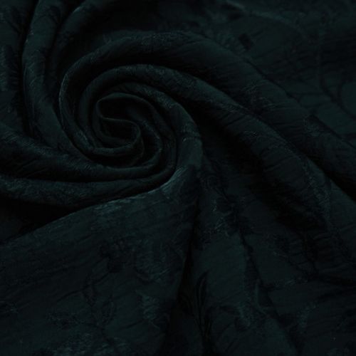 Tecido viscose jacquard preto
