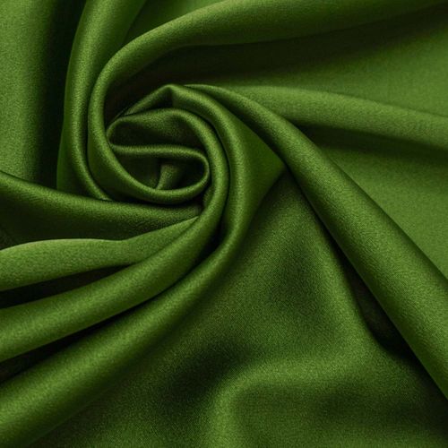 Tecido crepe dior verde oliva claro