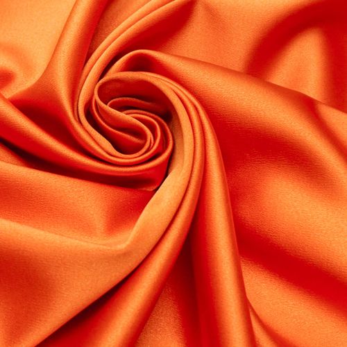 Tecido crepe dior laranja